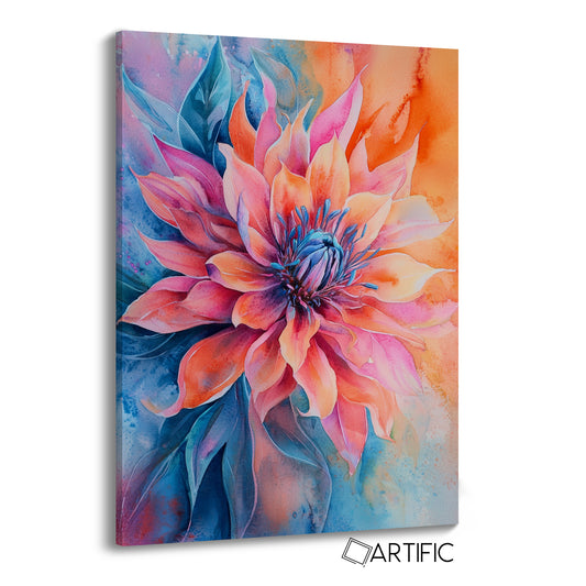 Flor en Acuarela