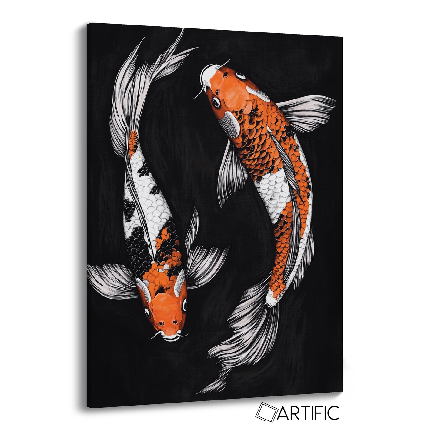 Elegancia de Carpas Koi