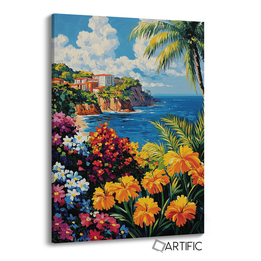 Escena Tropical Vibrante