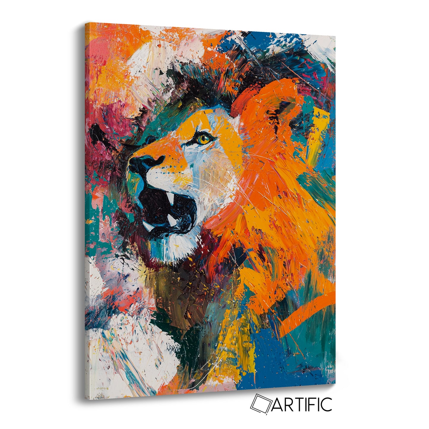 León en Arte Abstracto