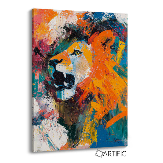 León en Arte Abstracto