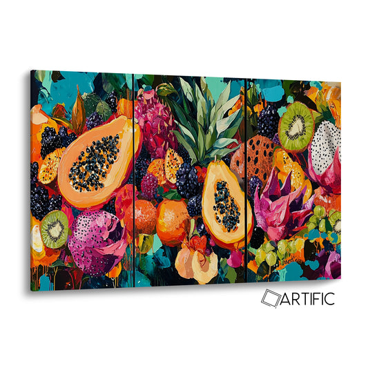 Frutas Tropicales Vibrantes
