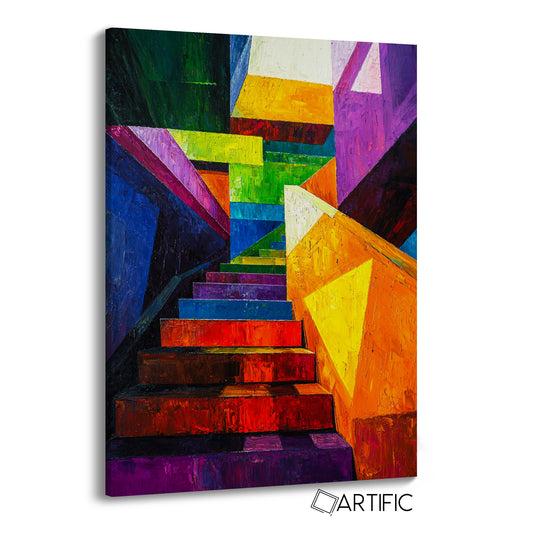 Escalera Colorida
