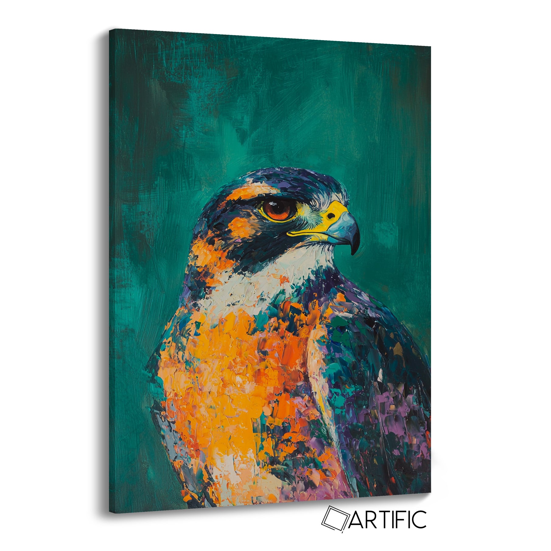 Halcón en Arte Vivo – Artific