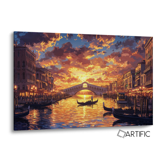 Atardecer en Venecia