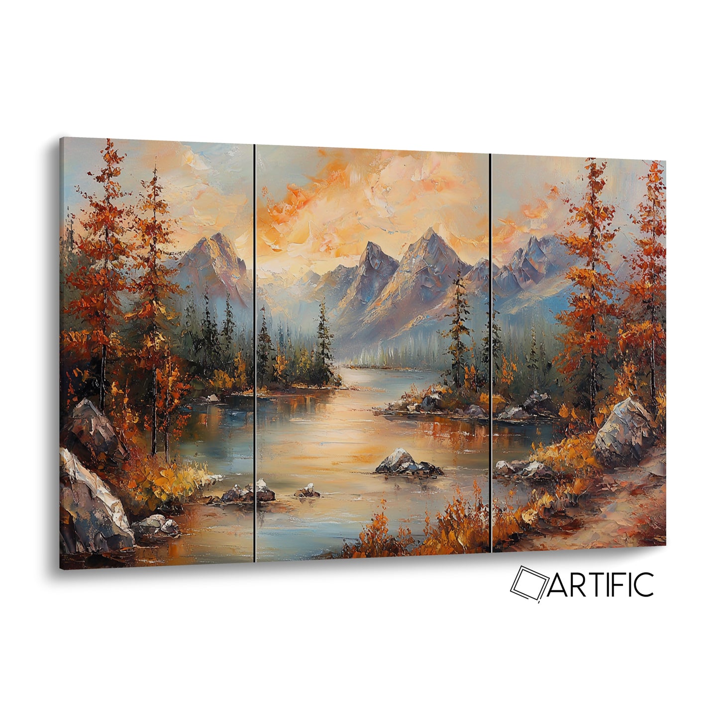 Montaña Otoñal Elegante