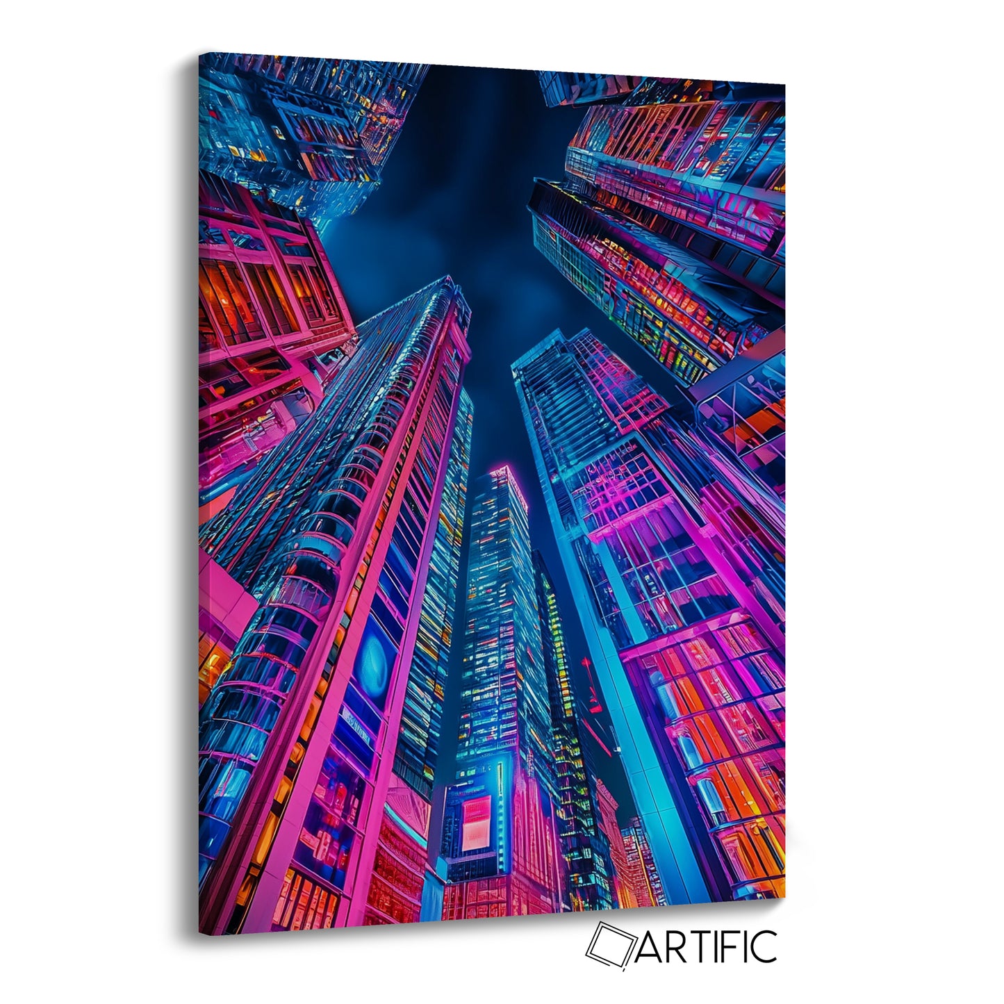 Rascacielos Neón