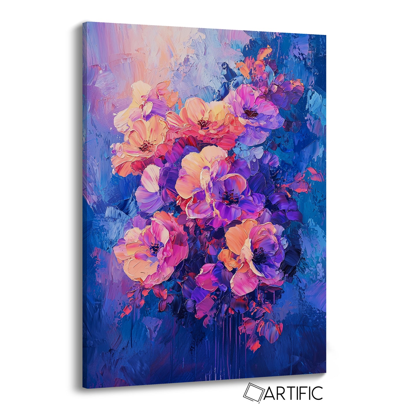 Esplendor Floral en Óleo