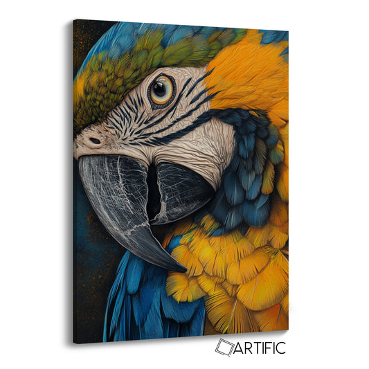 Arte Vibrante de Guacamayo