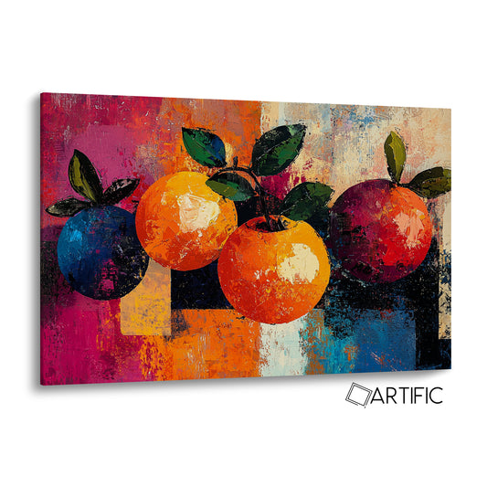 Frutas en Arte Abstracto