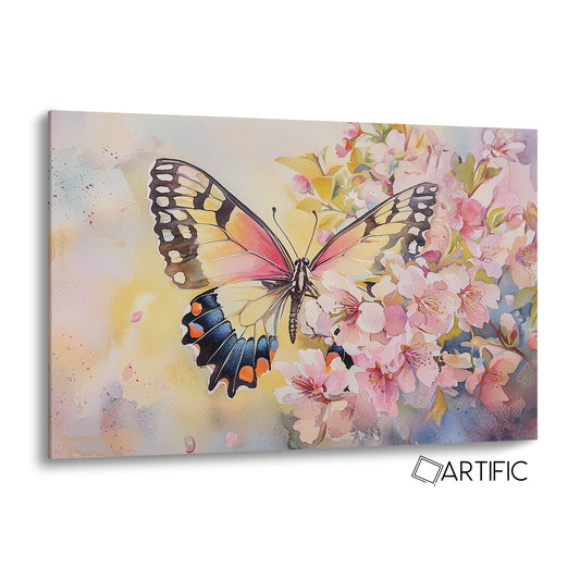 Belleza de Mariposa en Acuarela